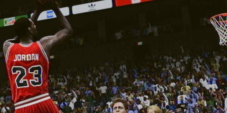 NBA 2K23 Brown Shirt bug in Tattoo Shop