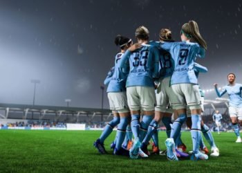 FIFA 23 game showing two controllers or ghost controller