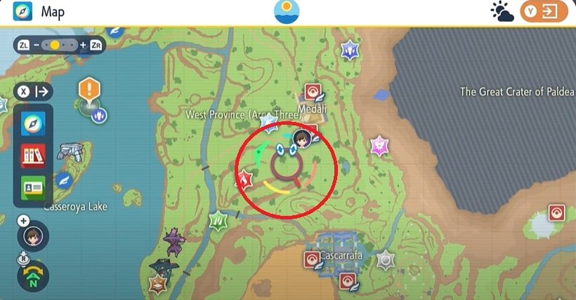 Pokemon Scarlet & Violet Eevee Location