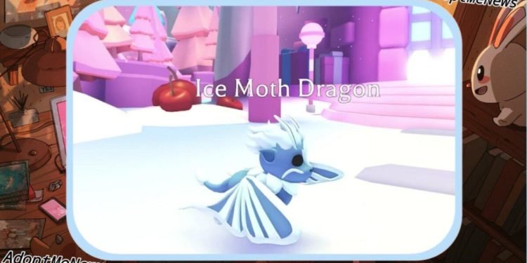 Adopt Me Ice Moth Dragon Pet Rarity & Worth