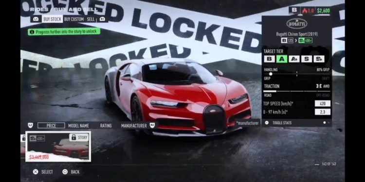 Need for Speed (NFS) Unbound How to get Bugatti Chiron Sport 2019