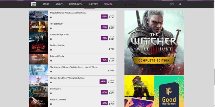 Can you play GOG games offline