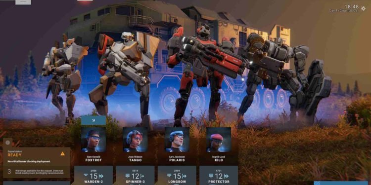 Phantom Brigade How to Repair Mech