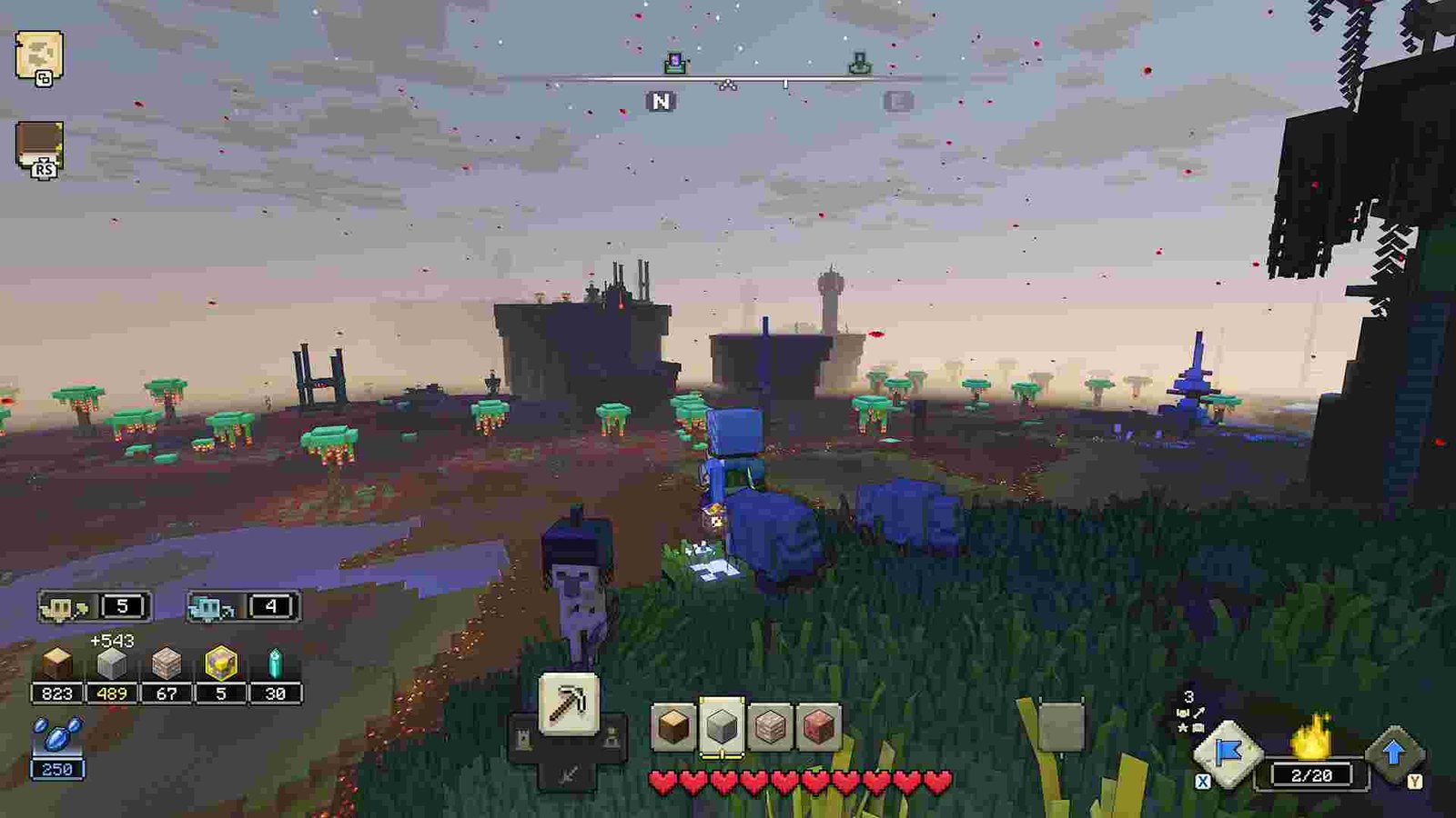 Is Minecraft Legends Splitscreen ?