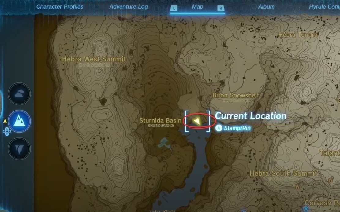 Zelda Tears of the Kingdom (ToTK) Frostbite Armor Set Location: Where is it
