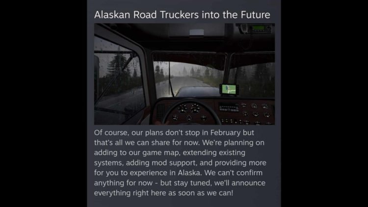 Alaskan Road Truckers Roadmap For 2023 2024 Here S Everything You   Alaskan Road Truckers Roadmap For 2023 2024 Heres Everything You Need To Know  750x422 