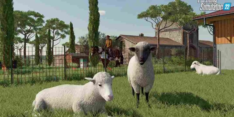 Where is the shop in Farming Simulator 22 (2)