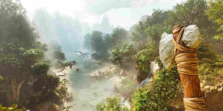 ARK Survival Ascended Gigantoraptor Taming Guide & Spawn location (2)