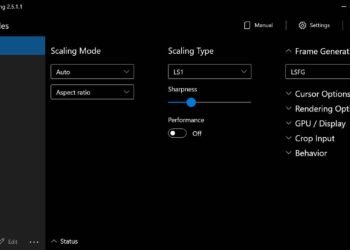 Lossless Scaling on Lenovo Legion Go Is it available