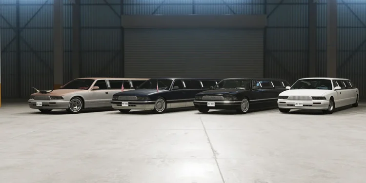 BeamNG update 0.37: New Gavril Grand Marshal Limousine, New Props, brake glow, and more details